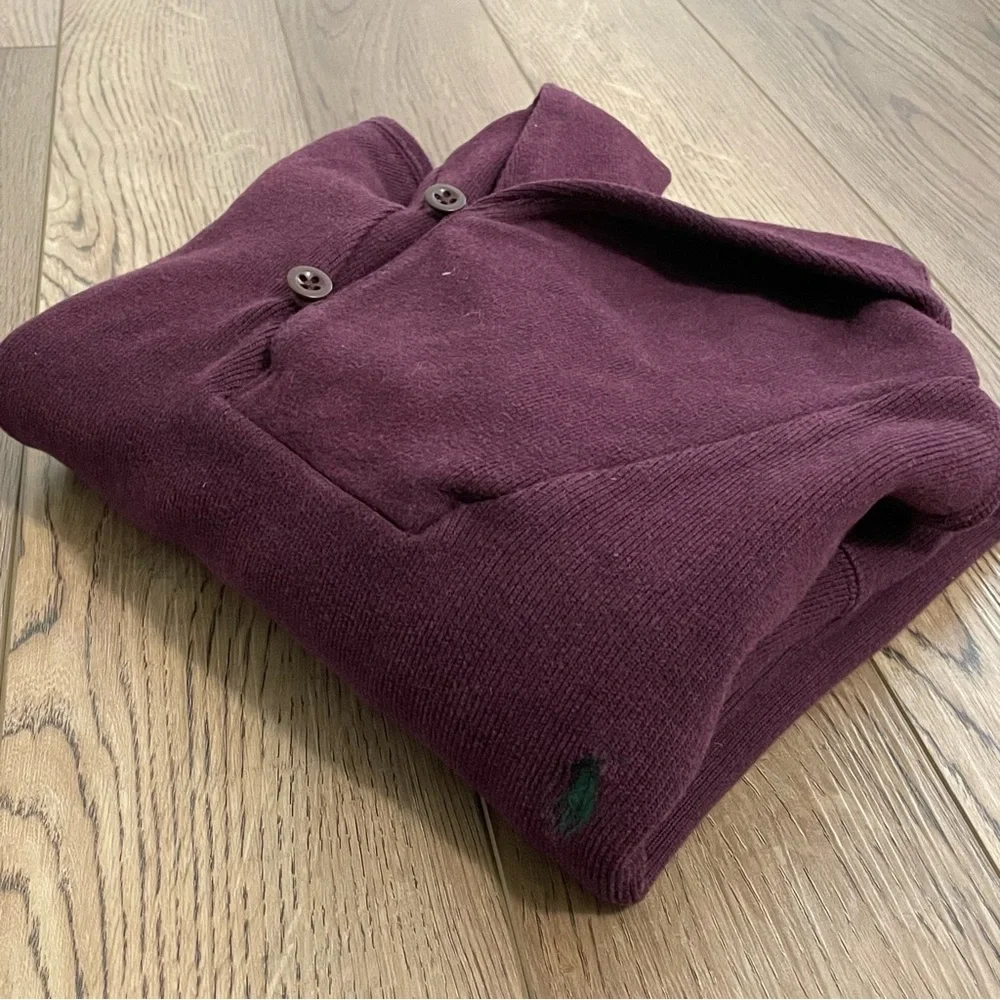 Polo Ralph Lauren‎ Burgundy Cowl Neck Sweater